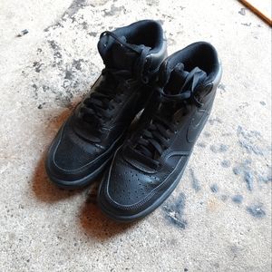 Nike Court Vision Mid Black Mens Size 8.5